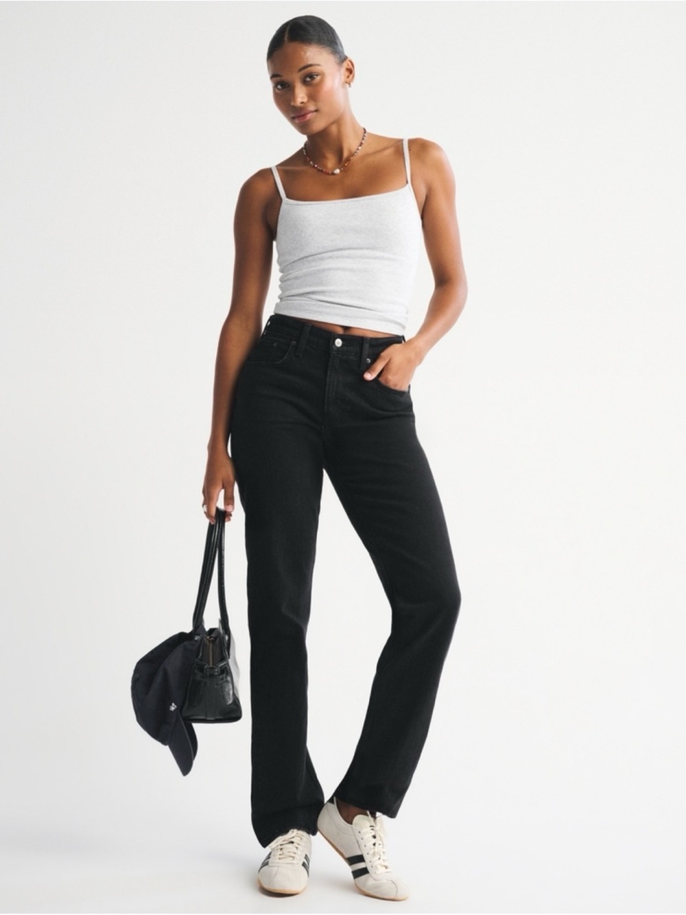 Curve Love Mid Rise 90s Straight Jeans